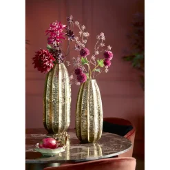 Outlet Pronto Wonen Vaas Ofanto lang medium antiek brons