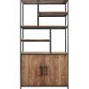 Pronto Wonen Vakkenkast Romaro (98 Cm) teak mix rough