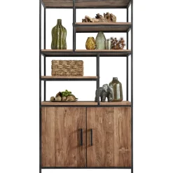 Pronto Wonen Vakkenkast Romaro (98 Cm) teak mix rough