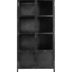 Hot Pronto Wonen Vitrinekast Carpino (90 Cm) metaal glas