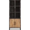 Clearance Pronto Wonen Vitrinekast Mesola (76 Cm) mango natural
