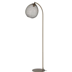Best Pronto Wonen Vloerlamp Maroggia bruin koper 1-lichts
