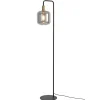 Clearance Pronto Wonen Vloerlamp Peglio smoke antiek brons 1-lichts