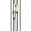 Clearance Pronto Wonen Vloerlamp Tiamo zwart staal 160x25 cm
