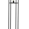 Sale Pronto Wonen Vloerlamp Tiamo zwart staal 140x28 cm