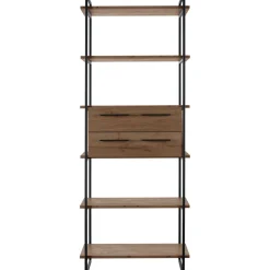 Online Pronto Wonen Wandkast Sistema 226x88x45 cm donkerbruin