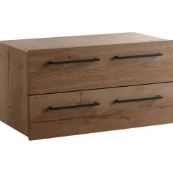 Online Pronto Wonen Wandkast Sistema 226x88x45 cm donkerbruin