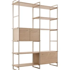 Clearance Pronto Wonen Wandkast Sistema 226x166x45 cm lichtgrijs