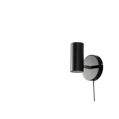 Clearance Pronto Wonen Wandlamp Mirare zwart metaal 1-spots
