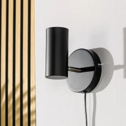 Clearance Pronto Wonen Wandlamp Mirare zwart metaal 1-spots