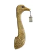 Discount Pronto Wonen Wandlamp Mozzi struisvogel antiek brons