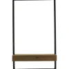 Sale Pronto Wonen Wandplank Pardal hout metaal 50x30 cm bruin