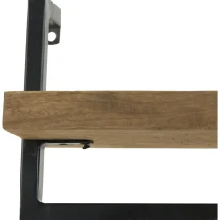Best Pronto Wonen Wandplank Pardal hout metaal 24x80 cm bruin