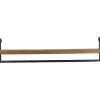 Discount Pronto Wonen Wandplank Pardal hout metaal 24x100 cm bruin