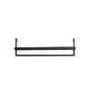 Online Pronto Wonen Wandplank Pardal hout metaal 24x80 cm zwart
