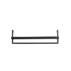 Online Pronto Wonen Wandplank Pardal hout metaal 24x80 cm zwart