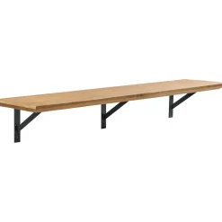 Online Pronto Wonen Wandplank Romaro 24x120 cm teak mix rough