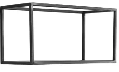 New Pronto Wonen Wandrek Carpino 60cm metaal